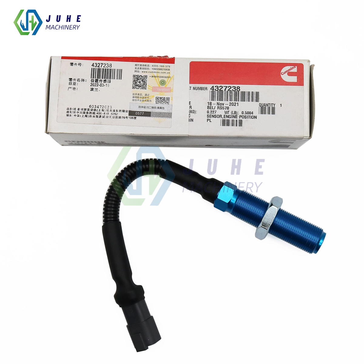 4327238 speed sensor suitable for Cummins engine excavator ZAX1200 4327238 Speed Sensor Suitable For Cummins Engine Excavator ZAX1200 39