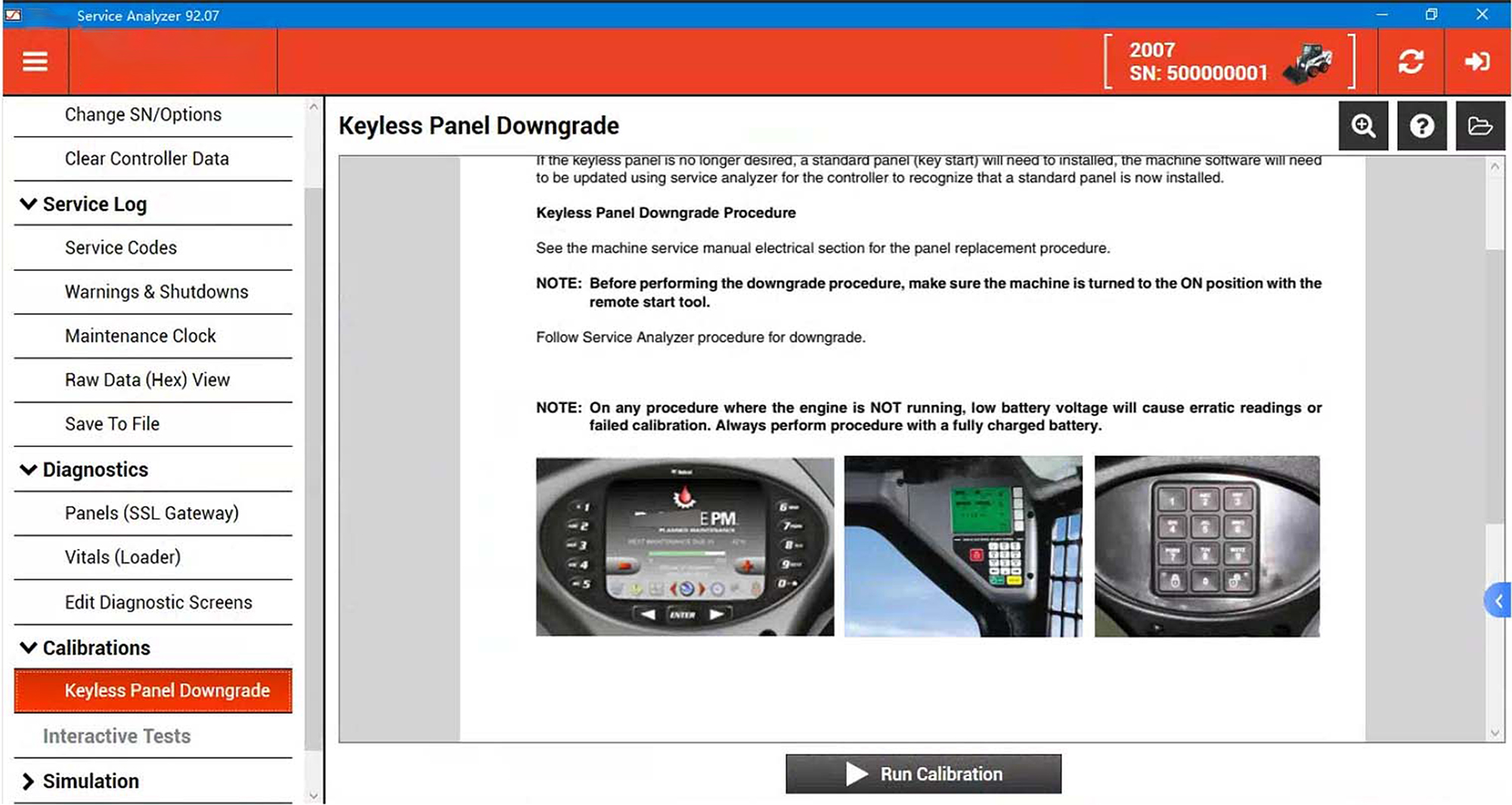 Bobcat Service Analyzer Diagnostic Tool (RST) 7277987/7260936/6693353 Bobcat Service Analyzer Diagnostic Tool RST 727798772609366693353 9