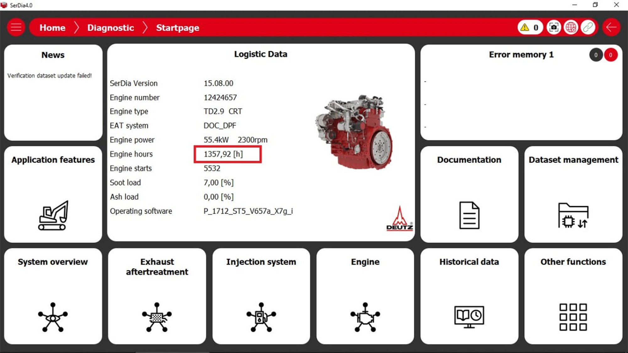 Deutz Diagnostic Scan Tool Scanner with Decom SerDia software Deutz Diagnostic Scan Tool Scanner With Decom SerDia Software 15