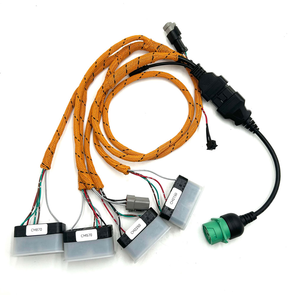 for cummins diesel engine professional testing programming brush writing harness cable to cm570 cm870 cm850 cm876 cm2150 cm2250