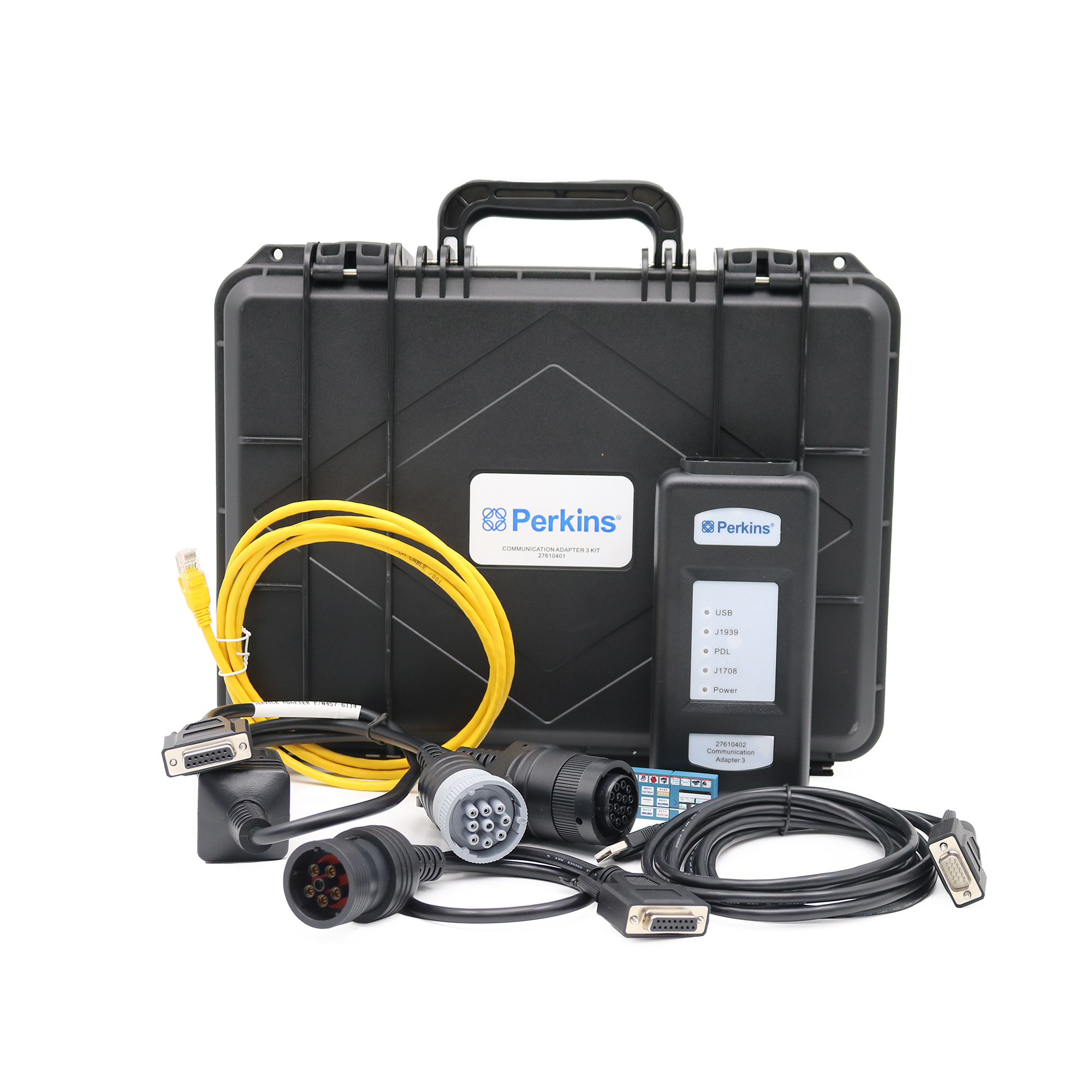Perkins Diagnostic Tool 27610402 Communication Adapter With EST 2021B Software 1