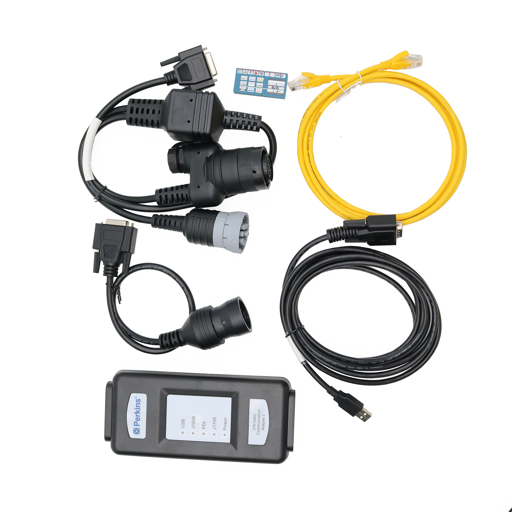 Perkins Diagnostic Tool 27610402 Communication Adapter With EST 2021B Software 3