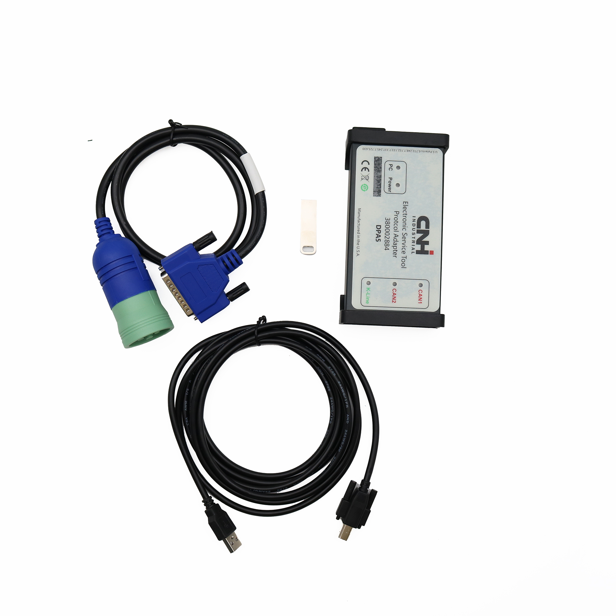 Protcol Adapter DPA5 New Holland CNH Diagnostic Tool 380002884 3