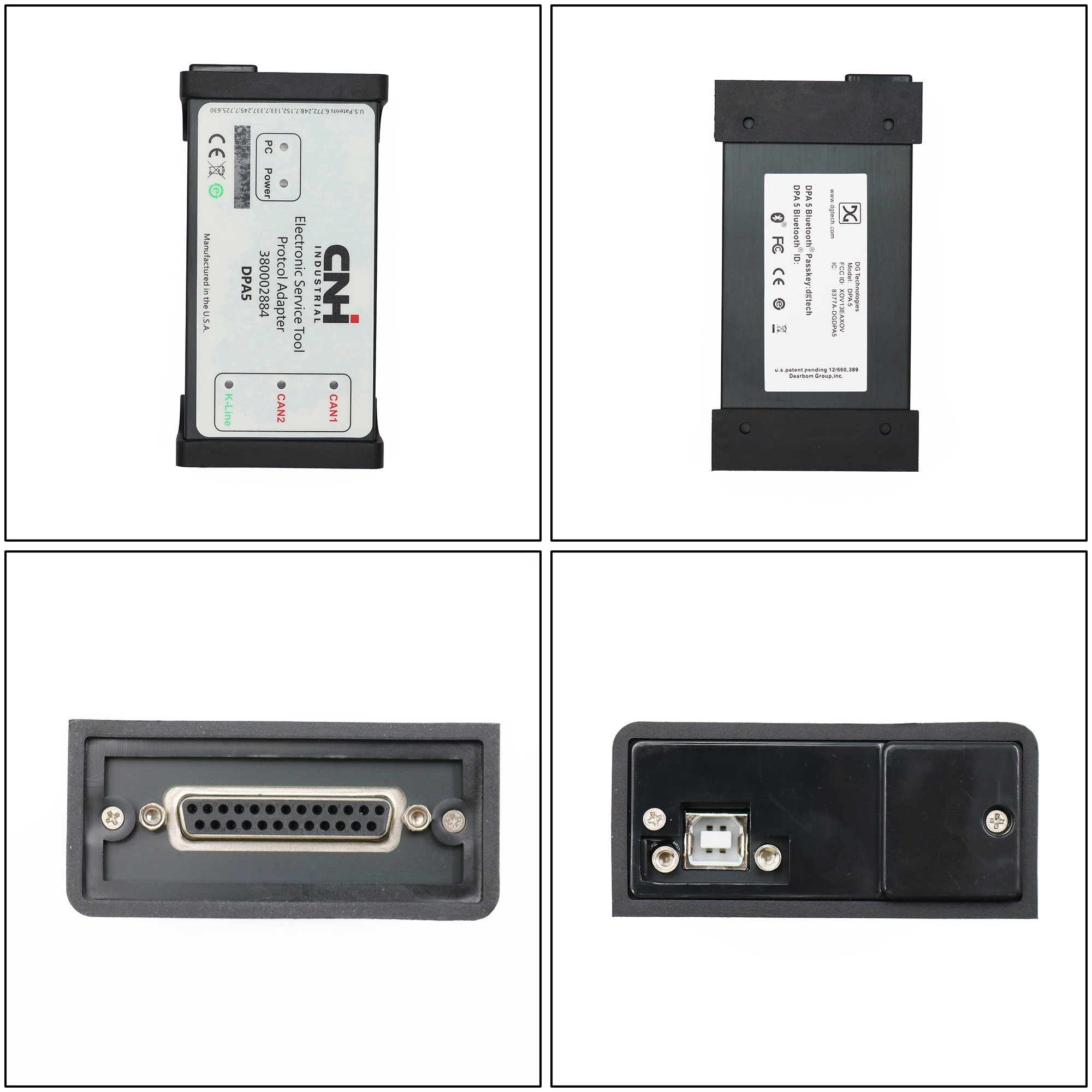 Protcol Adapter DPA5 New Holland CNH Diagnostic Tool 380002884 4