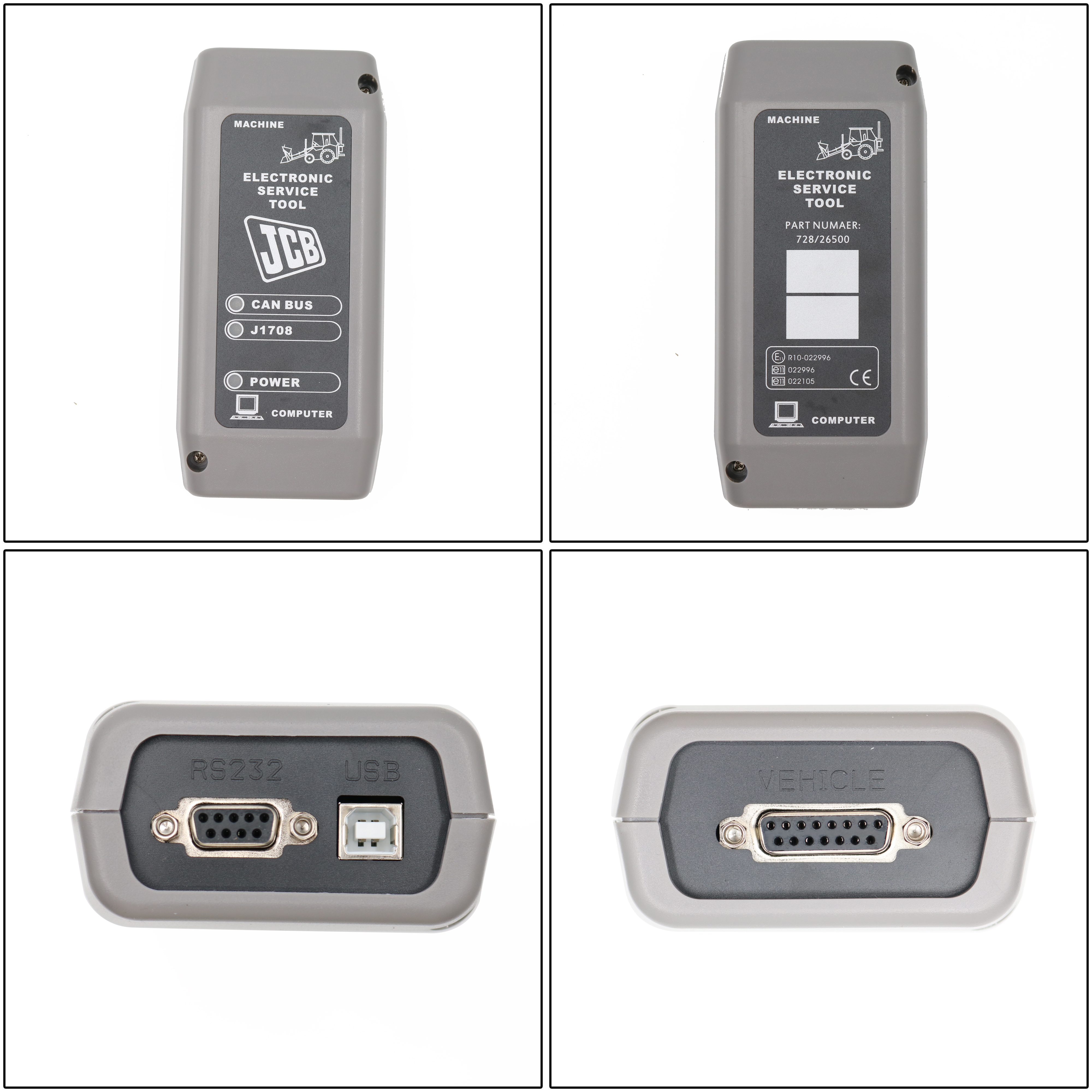 V24.1.3 JCB Agricultural Equipment Diagnostic Tool DLA Diagnostic Kit 6