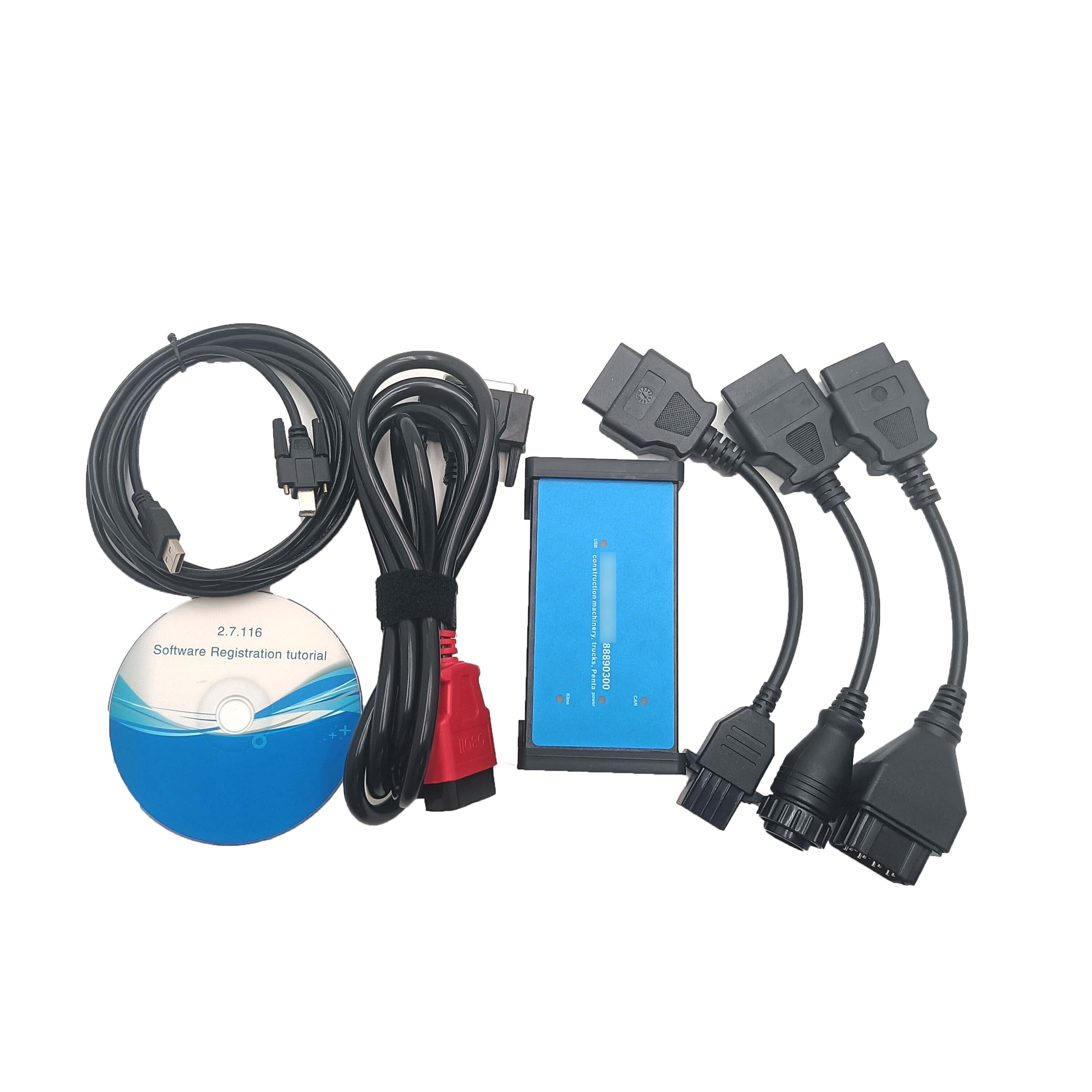 Volvo Vocom 88890300 Diagnostic Tool Diagnostic Scanner Diagnostic Kit 8