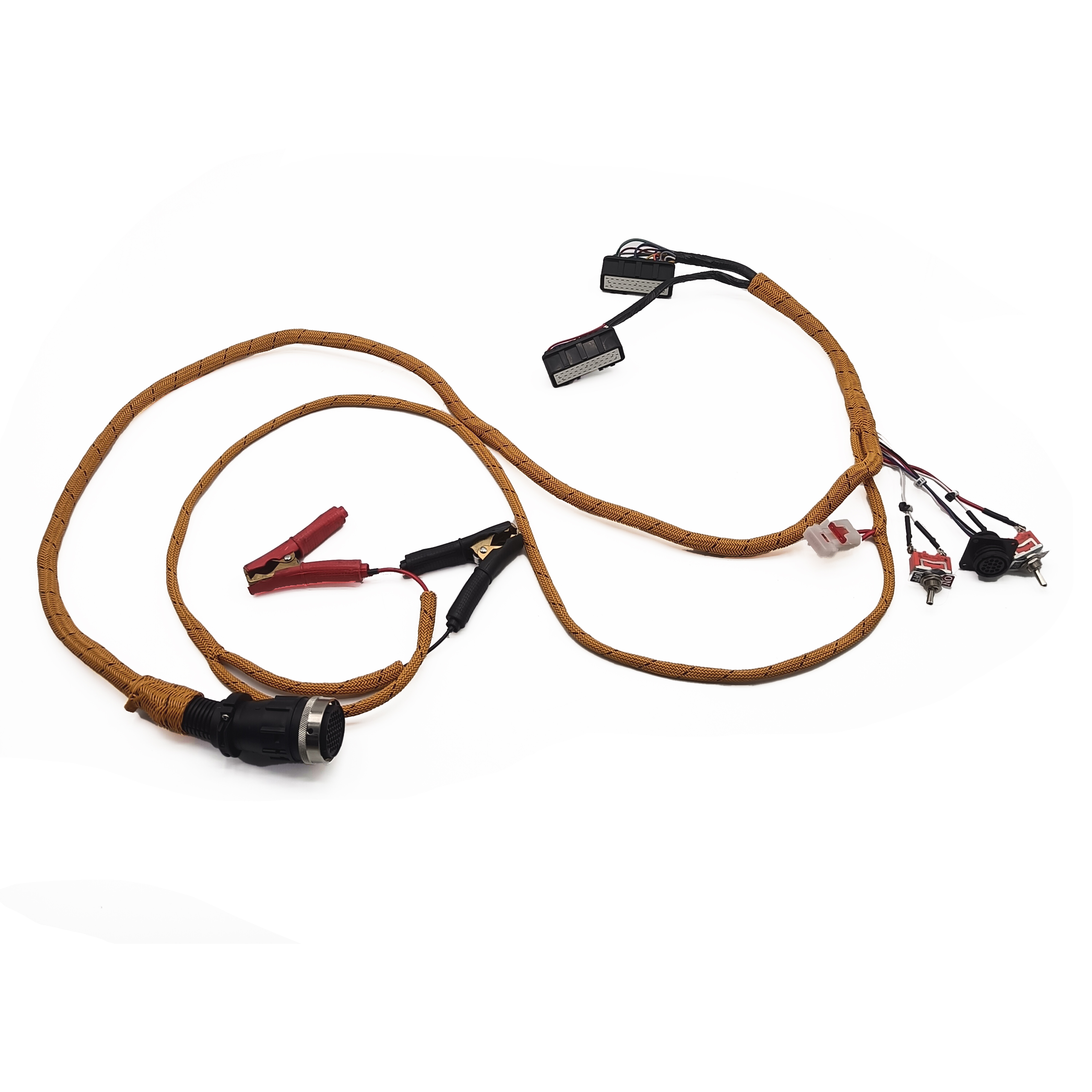 Wiring Harness For Isuzu 4HK1 6HK1 Engine Start Testing Cable High Quality For Excavator Computer Board Euro III Engine 253