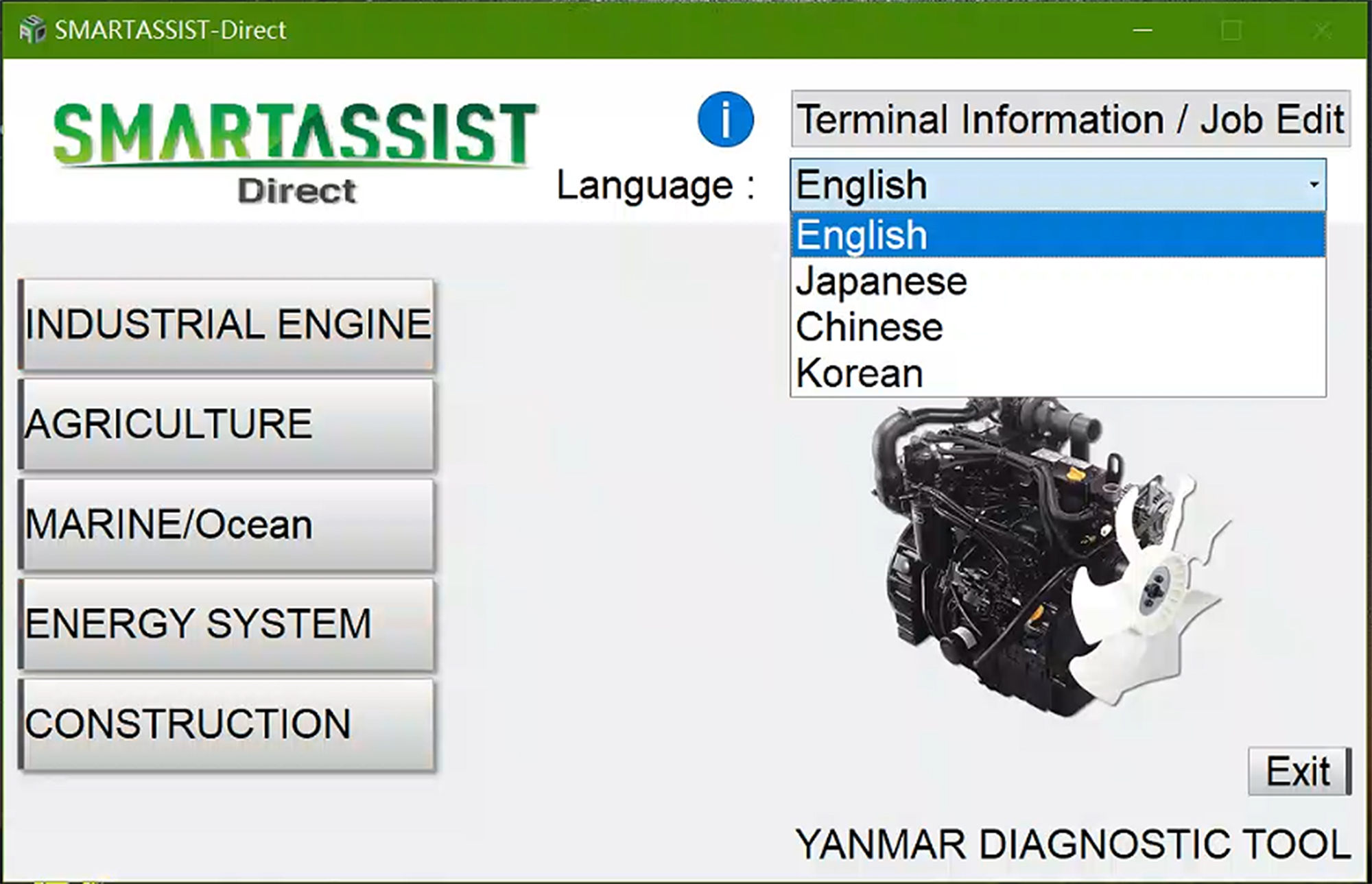 Yanmar EFI Engine Detection Diagnostic Tool 1983000033 Cs9703000000 Yanmar EFI Engine Detection Diagnostic Tool 1983000033 CS9703000000 8