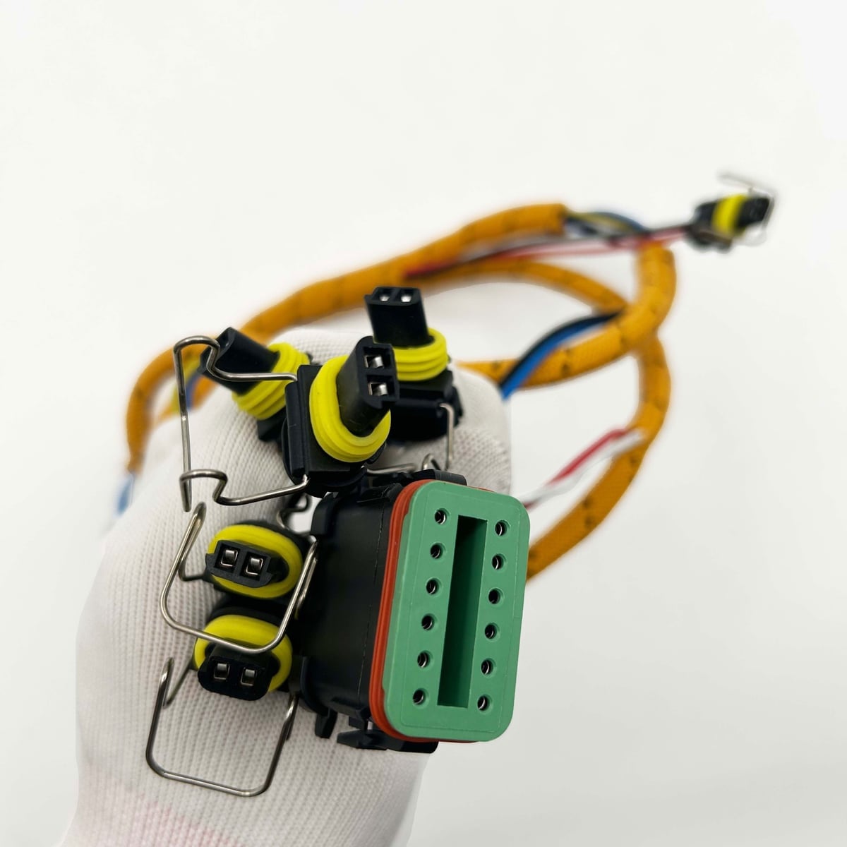 2225917 222-5917 Fuel Injector Wiring Harness Replacement for CAT Caterpillar C7 324D 325D 329D Diesel Engine Excavator 3 25f2