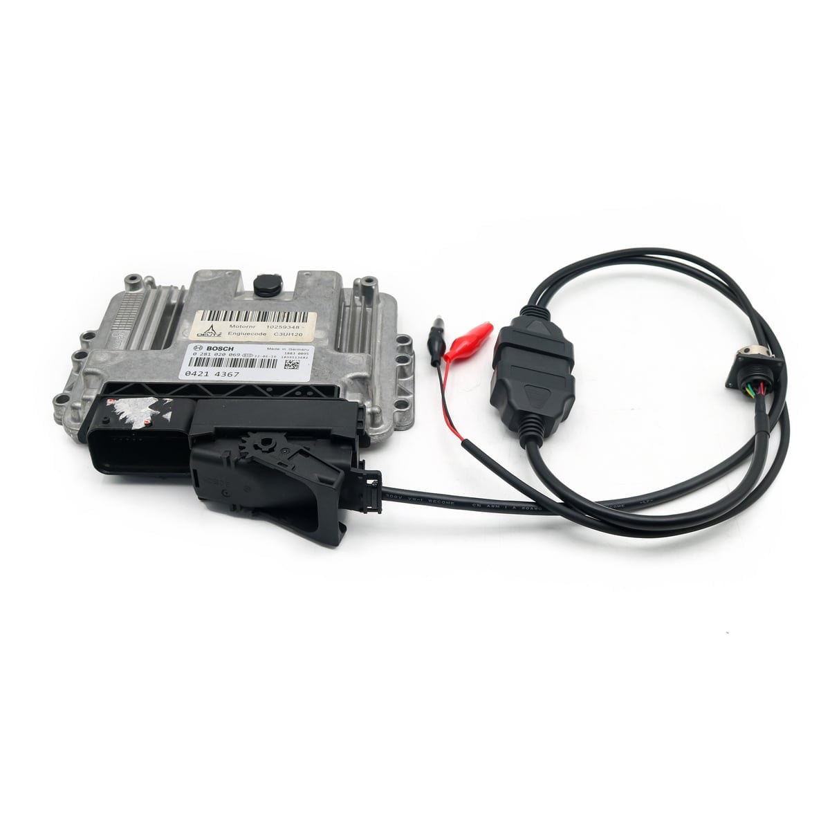 For Deutz 0281020069 ECU Programming Cable Brushing ECU Wiring Harness 0281020069 IMG1073