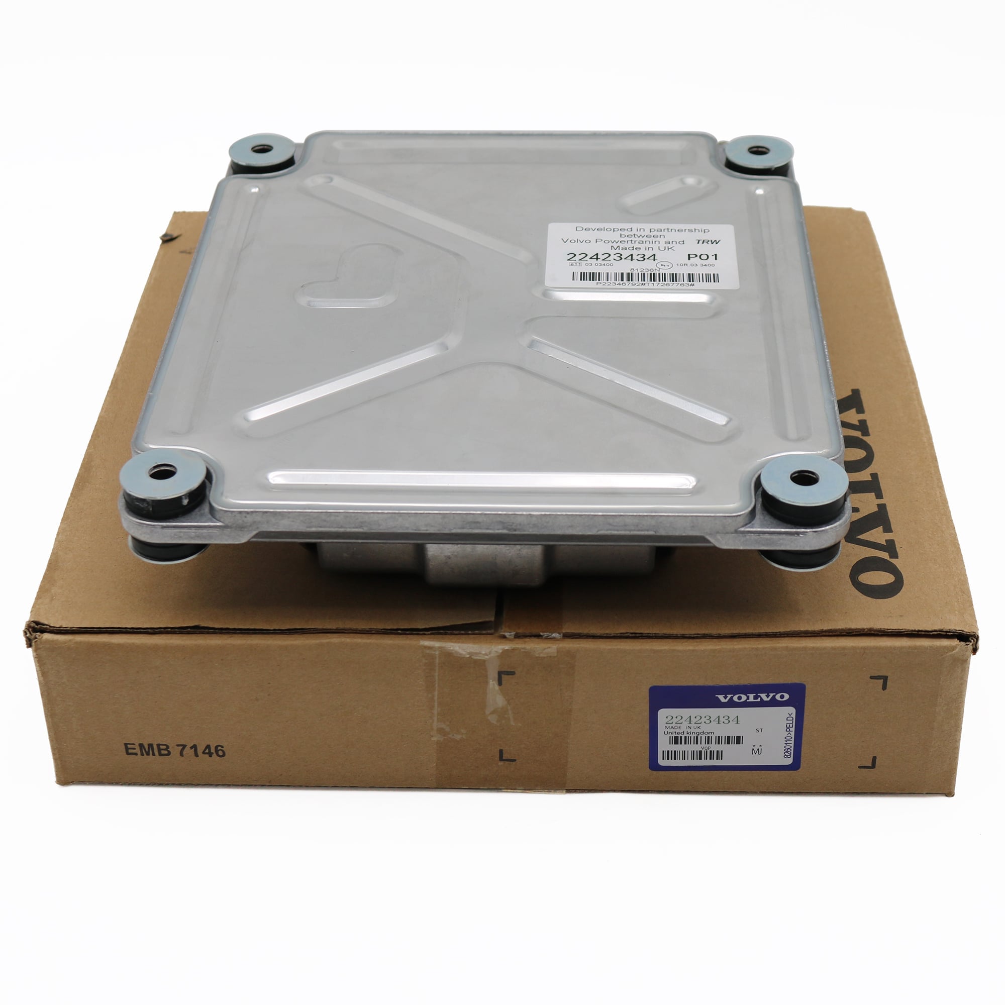 New engine control unit model 22423434 Suitable for Volvo electronic computer module ECU22423434 22423434P01