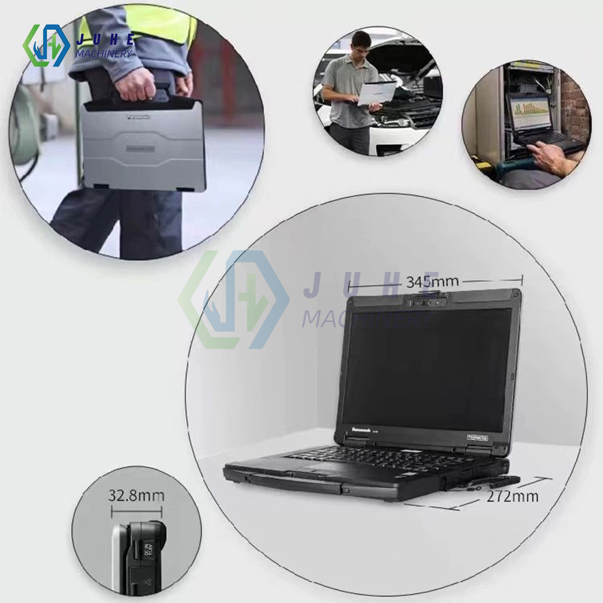 Used Panasonic Toughbook CF53 Laptop i5 16GB RAM 1TB SSD Portable laptop computer