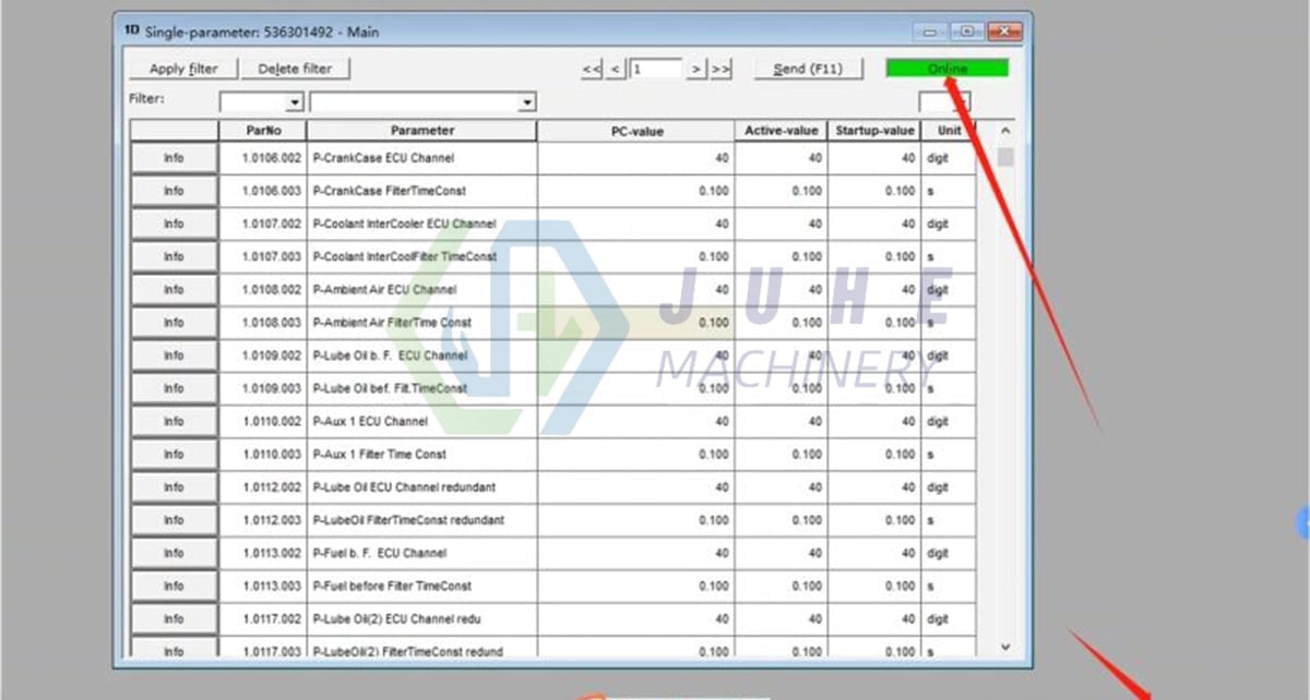 MTU Diagnostic software