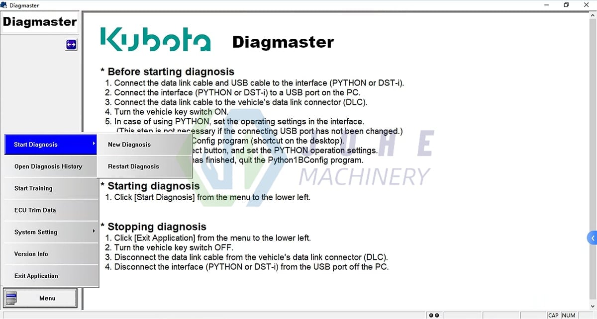 Diagnostic Kit Dst-i for Denso Interface Engine Kubota Takeuchi HINO Heavy Duty Engine Diagnostic Software